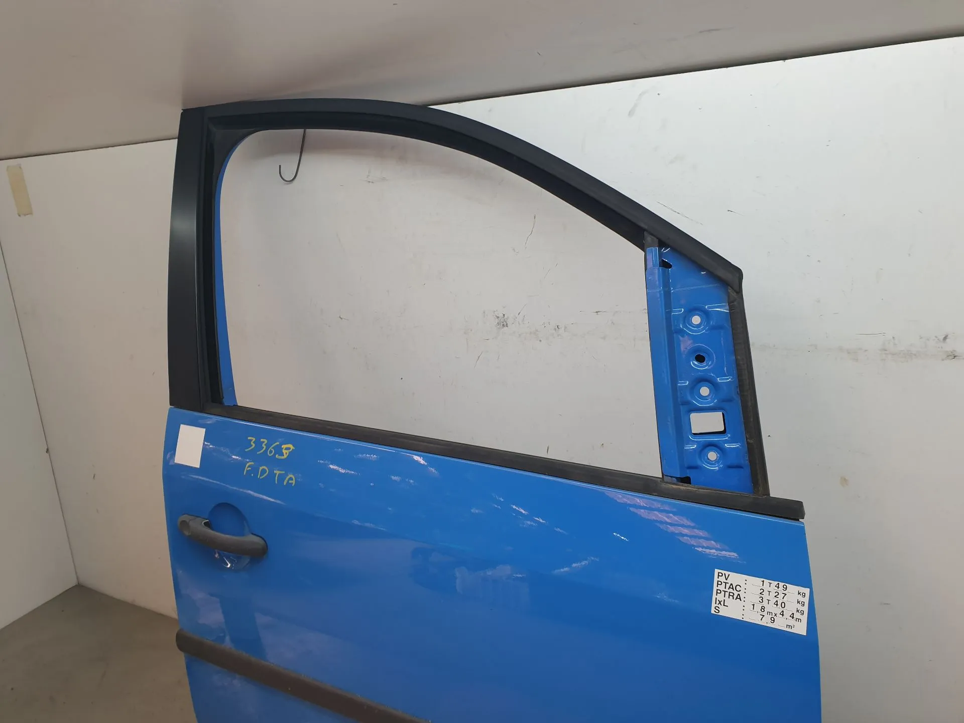 Puerta Delantero Derecho VOLKSWAGEN Caddy III (2K, 2C) Imagem-3