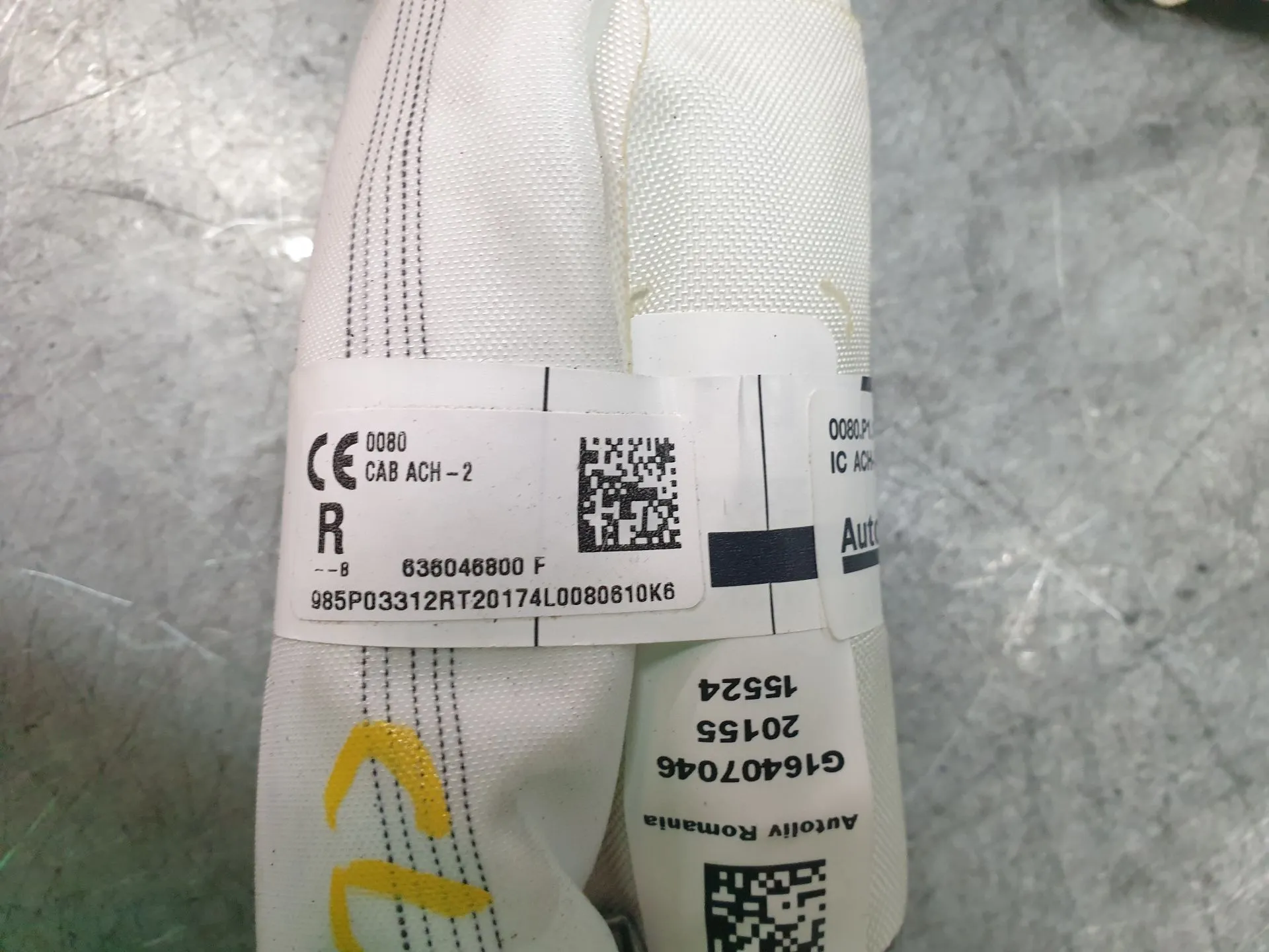 Airbag cortina direito RENAULT Clio V (BF_) Imagem-2