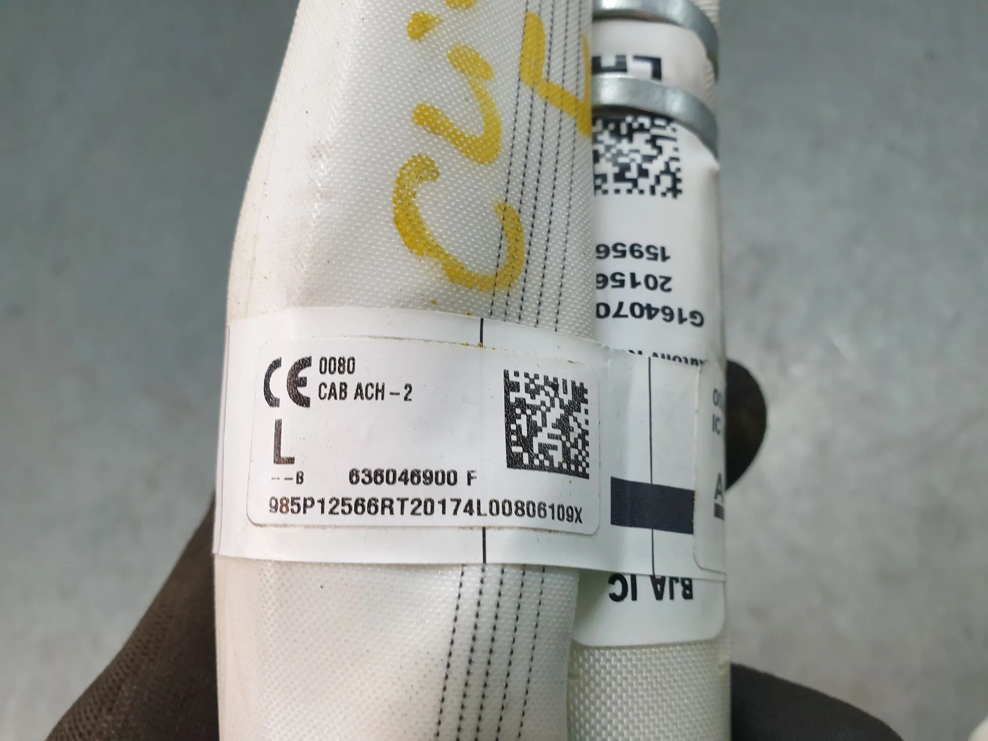 Airbag cortina esquerdo RENAULT Clio V (BF_) Imagem-2