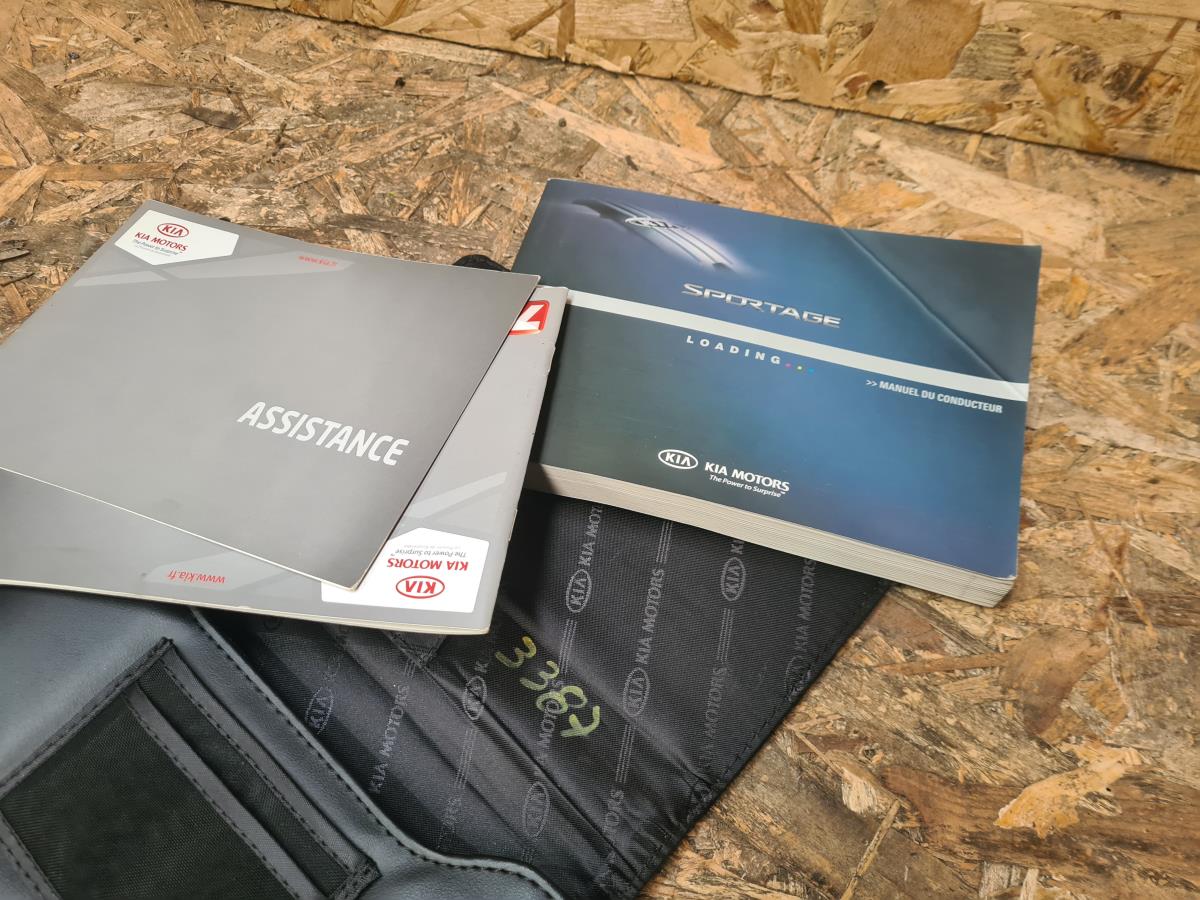 Borsa con manuale dell’utente del veicolo KIA Sportage (SL) Imagem-1