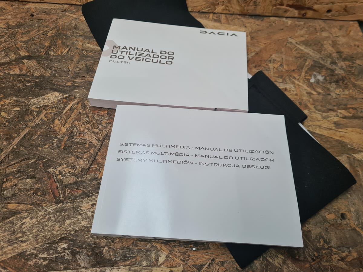 Borsa con manuale dell’utente del veicolo DACIA Duster (HM_) Imagem-1