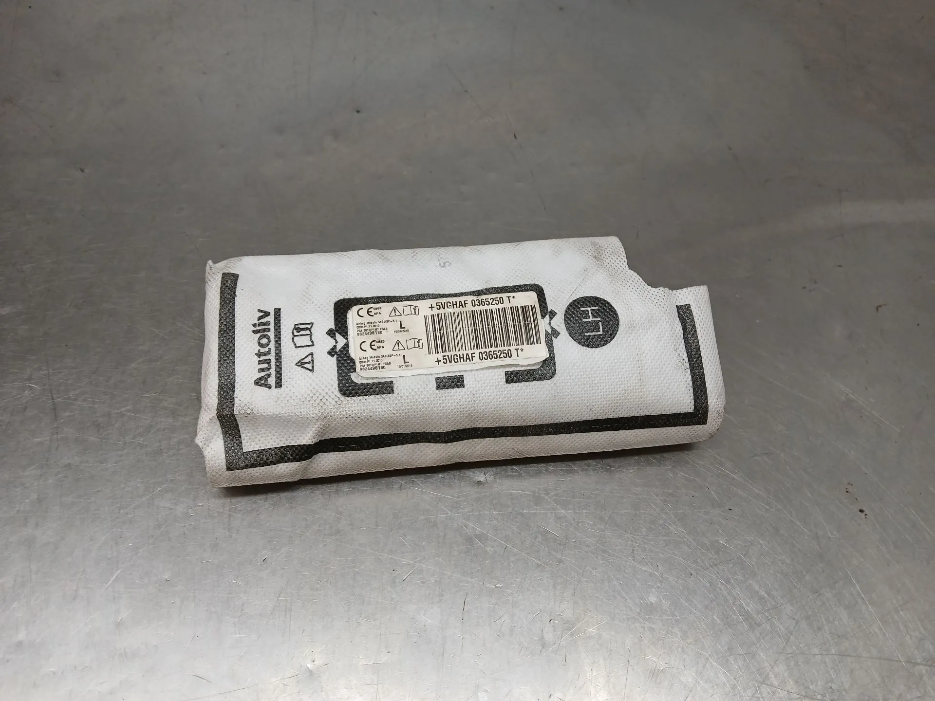 Left Seat Airbag CITROËN C3 Aircross II (2R_, 2C_) Imagem-1