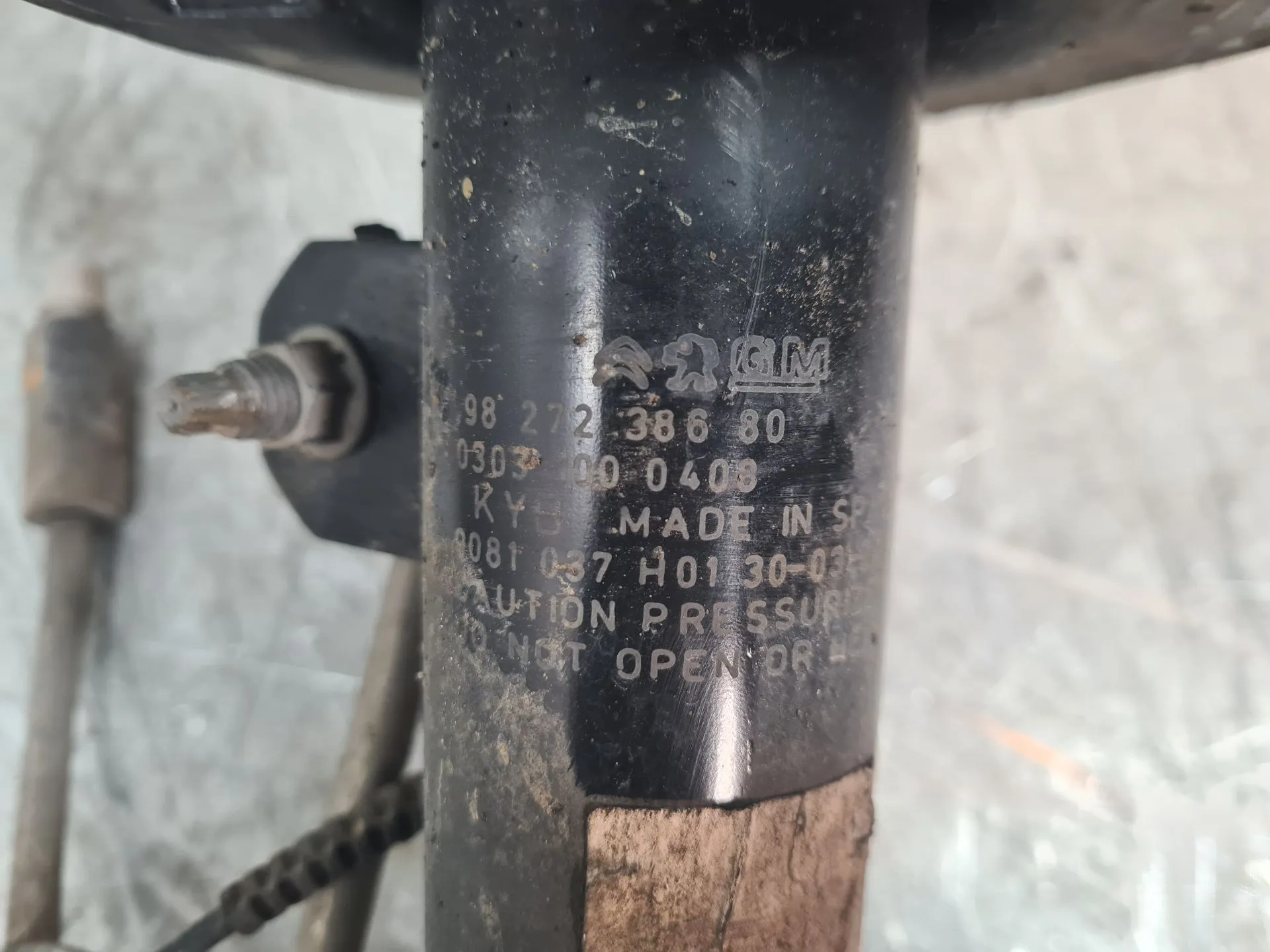 Ammortizzatore Anteriore Destro CITROËN C3 Aircross II (2R_, 2C_) Imagem-3