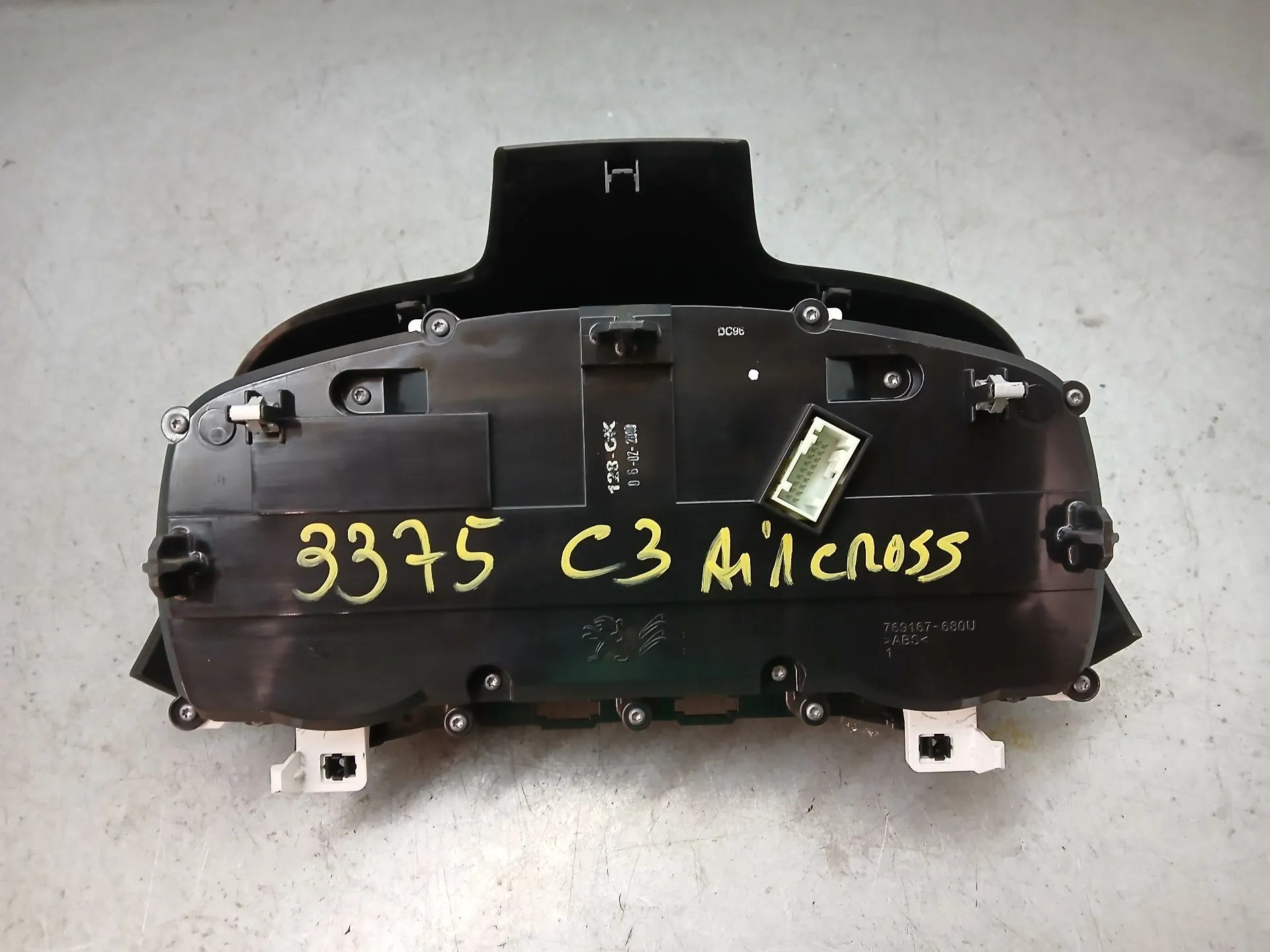 Quadrante / painel de instrumentos CITROËN C3 Aircross II (2R_, 2C_) Imagem-3