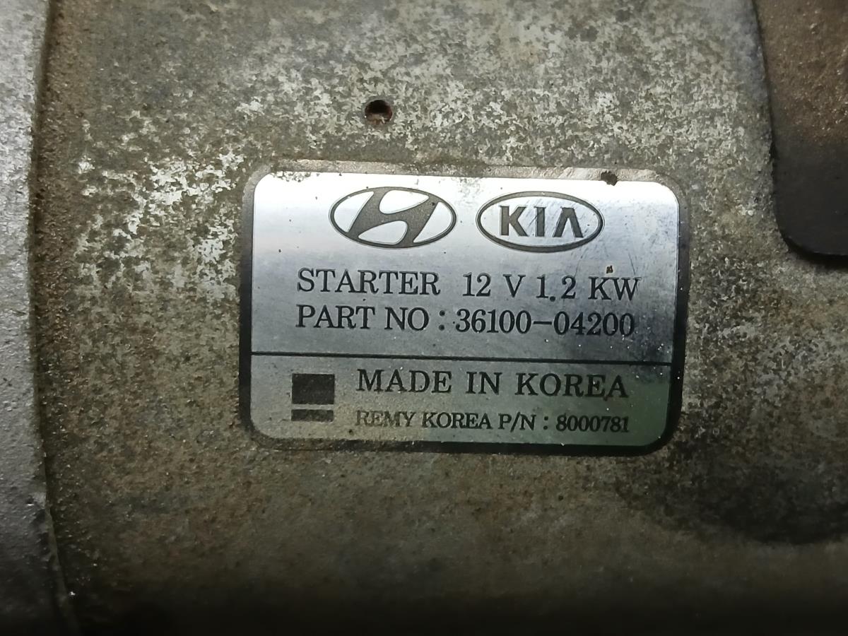 Motor de arranque HYUNDAI Kauai (OS) Imagem-3