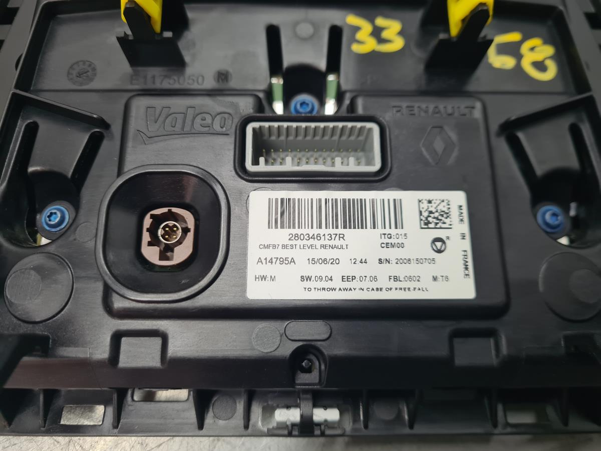 Pantalla / pantalla de información RENAULT Clio V (BF_) Imagem-2