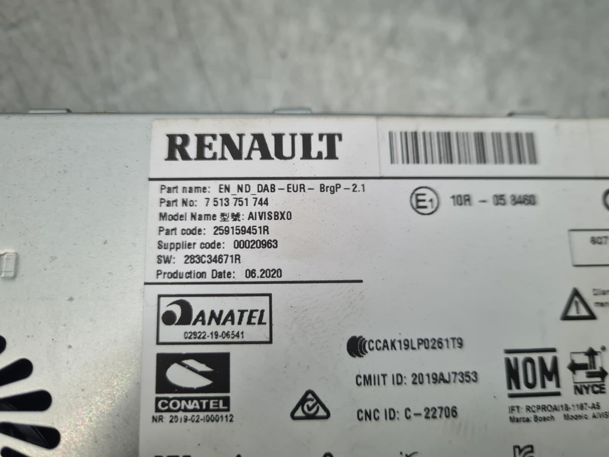 Rádio / auto-rádio RENAULT Clio V (BF_) Imagem-4