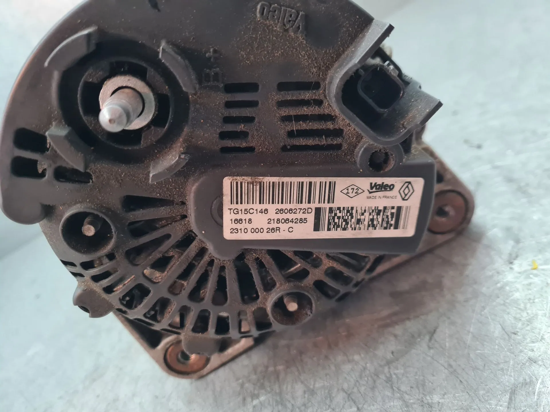 Alternator RENAULT Kangoo Express (FW0/1_) Imagem-3
