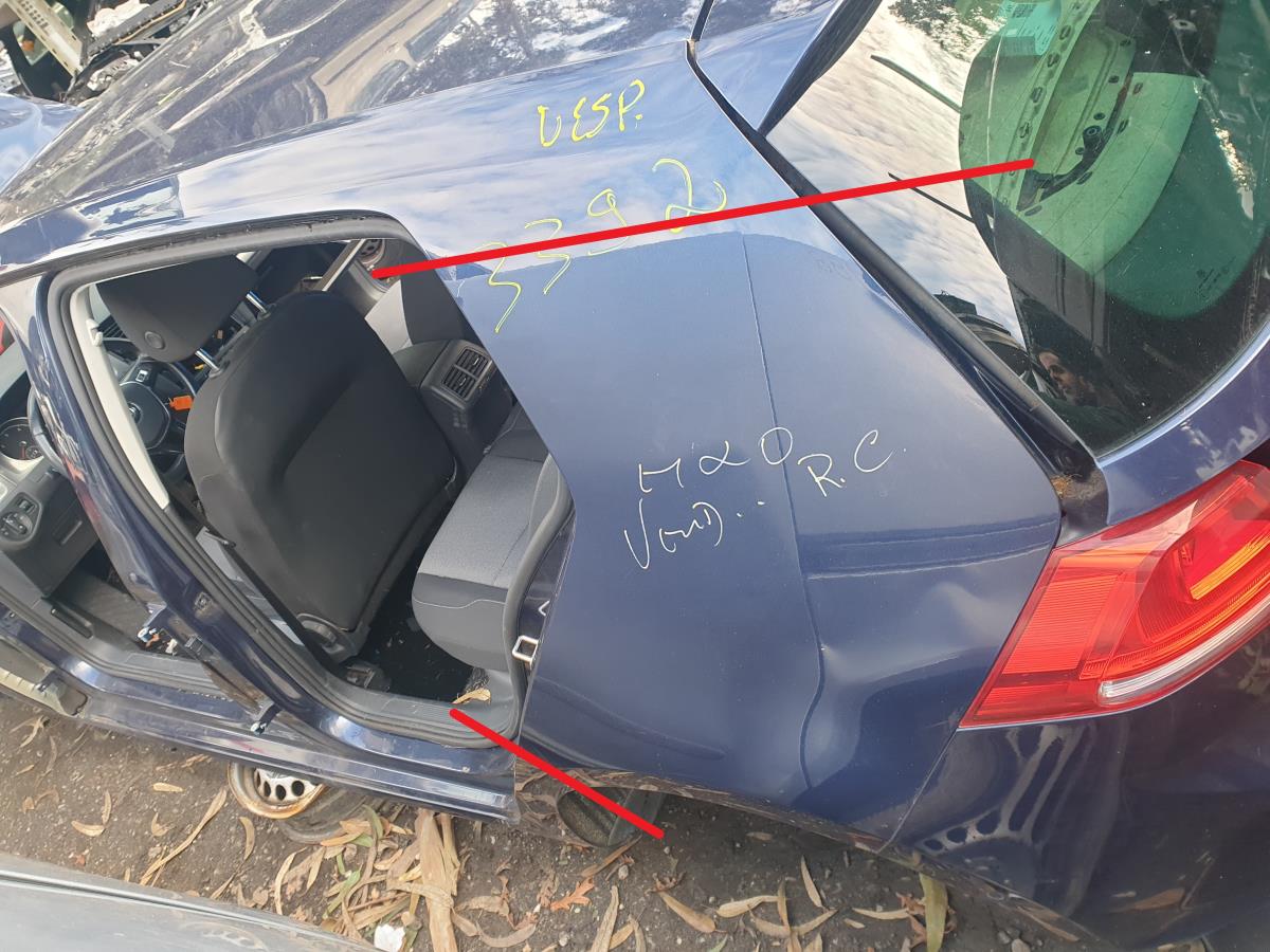 Painel trás esquerdo VOLKSWAGEN Golf VII (5G1, BQ1, BE1, BE2)