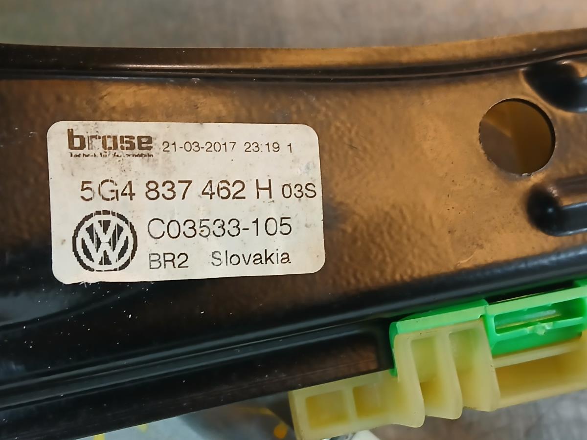 Elevalunas delantero derecho VOLKSWAGEN Golf VII (5G1, BQ1, BE1, BE2) Imagem-2