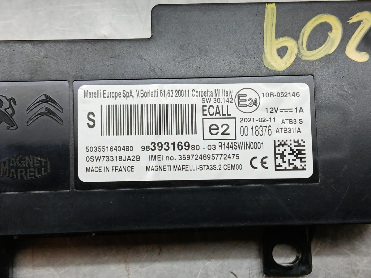 Módulo bluetooth CITROËN C3 III Van (SX_, SY_) Imagem-4