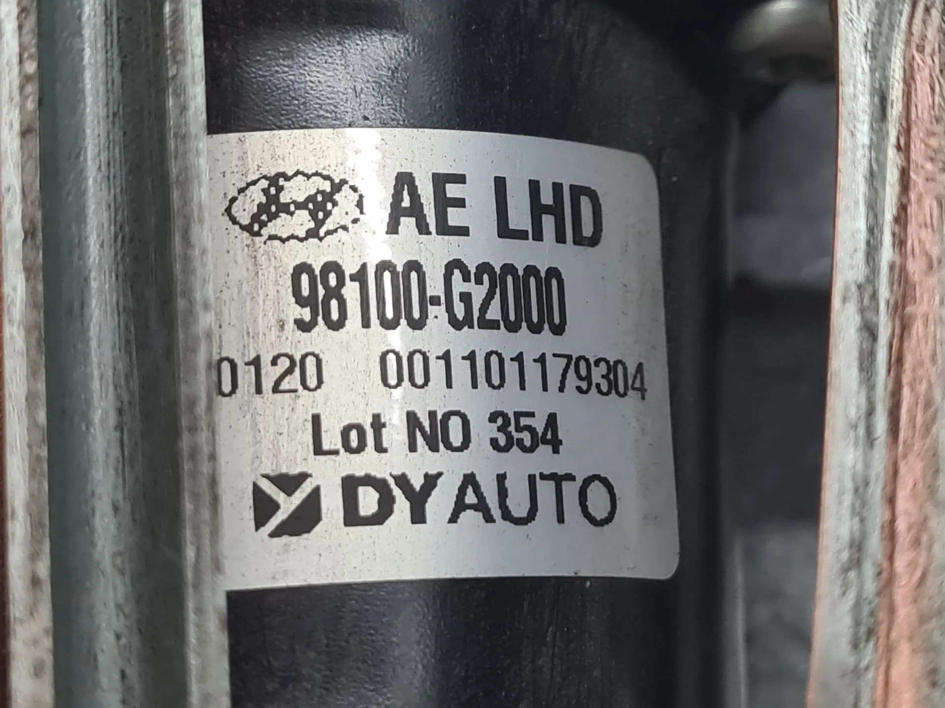 Motore tergicristallo anteriore HYUNDAI Ioniq (AE) Imagem-4