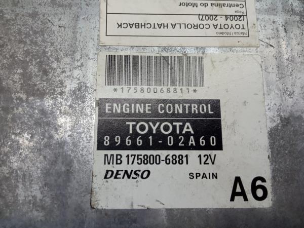 Centralina motor / ECU TOYOTA Corolla Hatchback (_E12_) Imagem-2