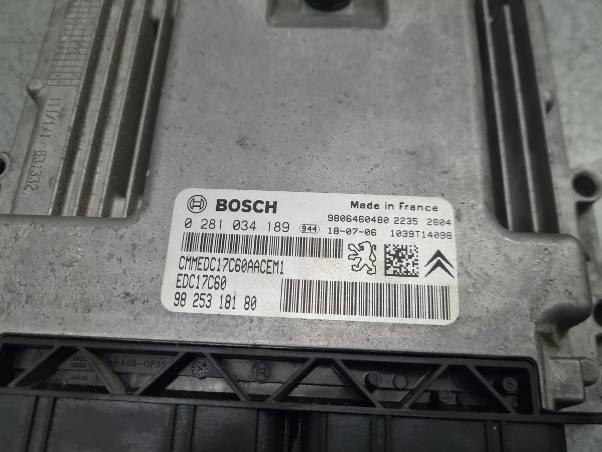 Centralina motor / ECU CITROËN Berlingo (K9) Imagem-3