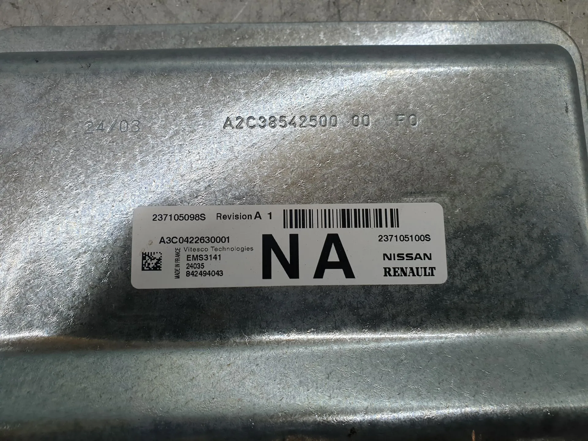 Centralina motor / ECU DACIA Duster (HM_) Imagem-3