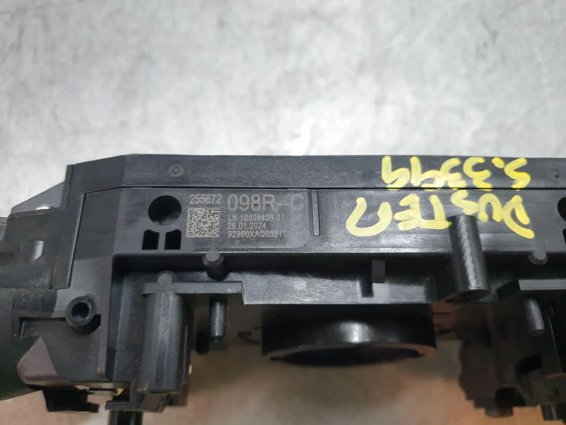 Ensemble leviers d'éclairage et essuie-glace DACIA Duster (HM_) Imagem-3