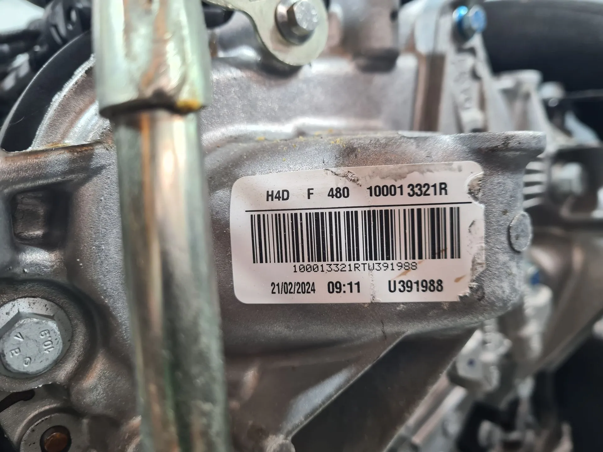 Motor completo DACIA Duster (HM_) Imagem-9