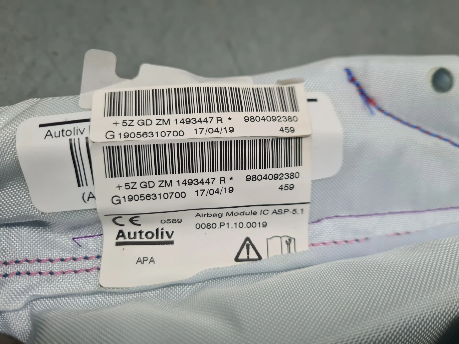 Airbag a Tendina Sinistra PEUGEOT 208 Imagem-2