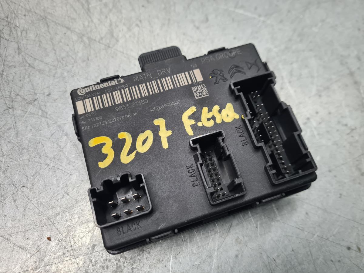 Módulo porta frente esquerdo PEUGEOT 308 III