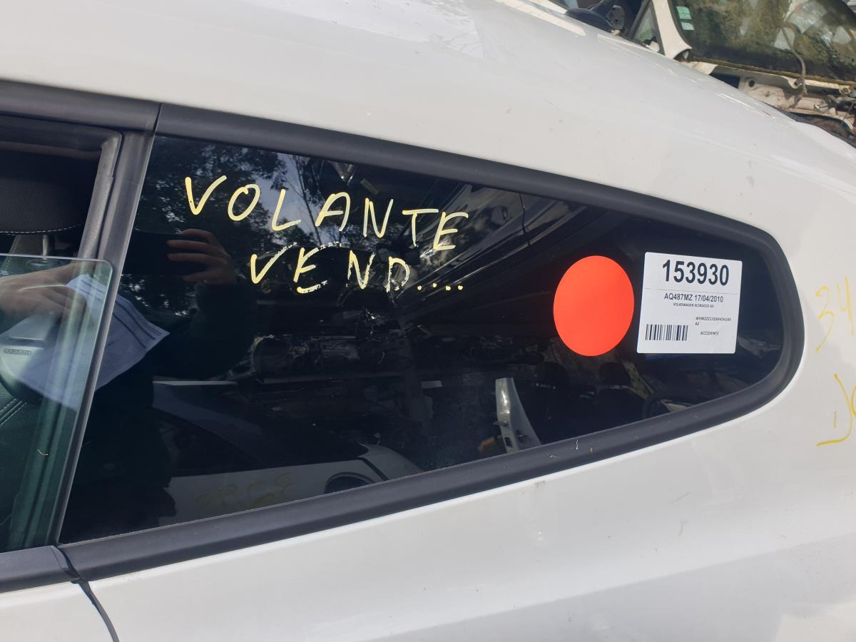 Vetro del pannello posteriore sinistro VOLKSWAGEN Scirocco (137, 138)