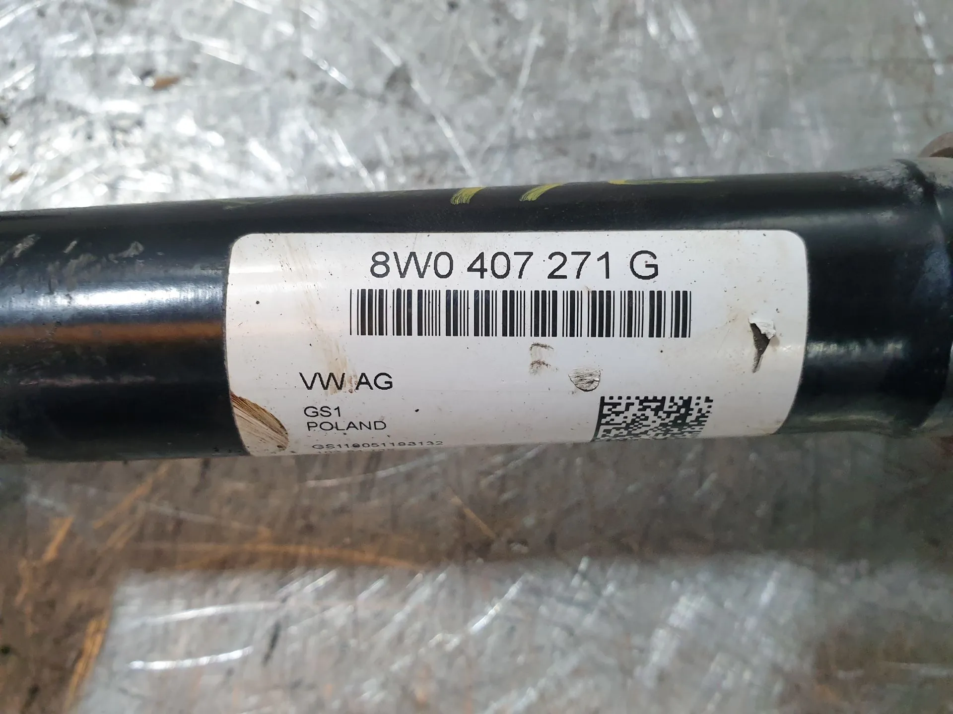 Right front driveshaft AUDI A4 (8W2, 8WC, B9) Imagem-3