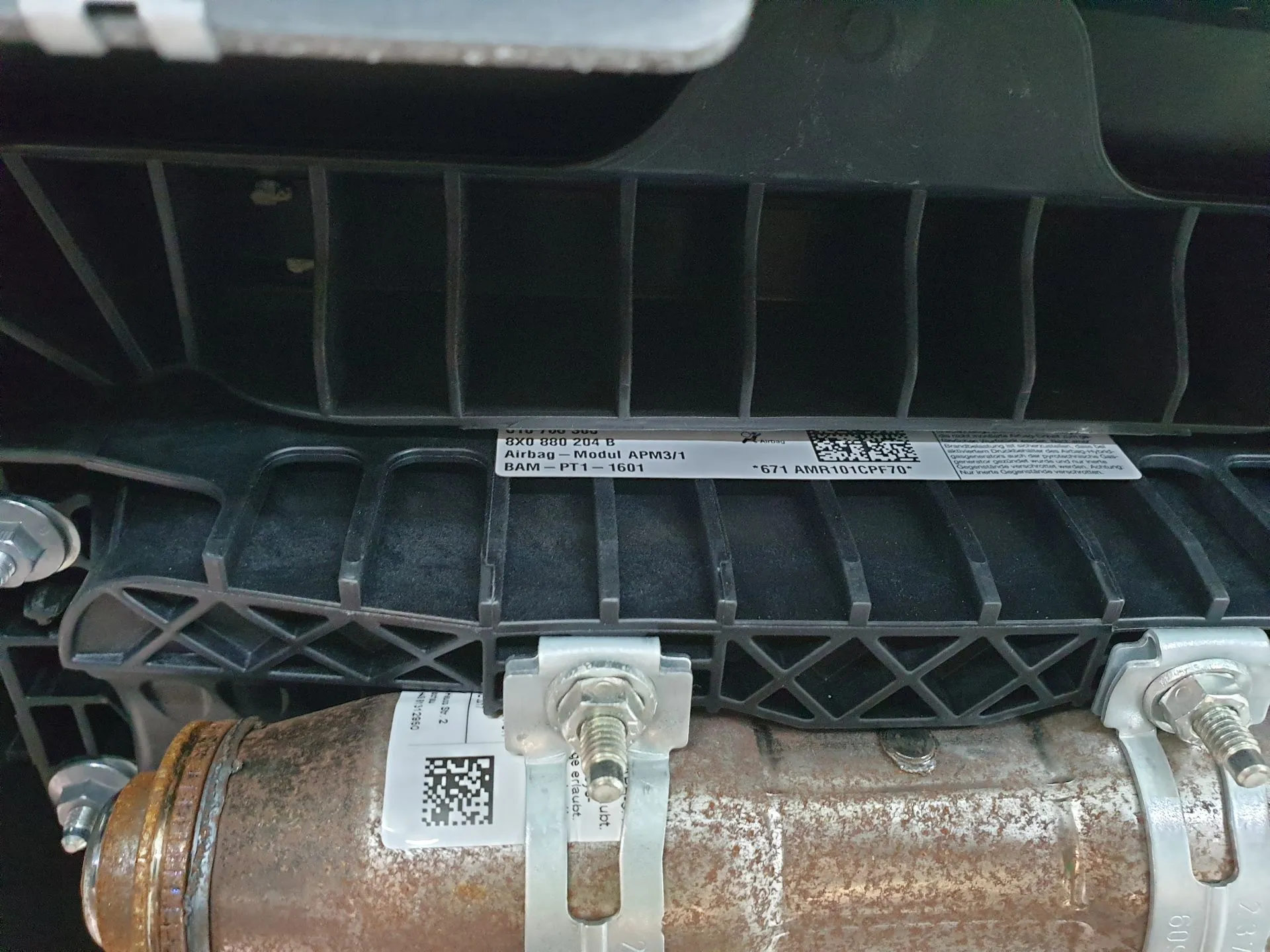 Airbag passageiro AUDI A1 Sportback (8XA, 8XF) Imagem-1