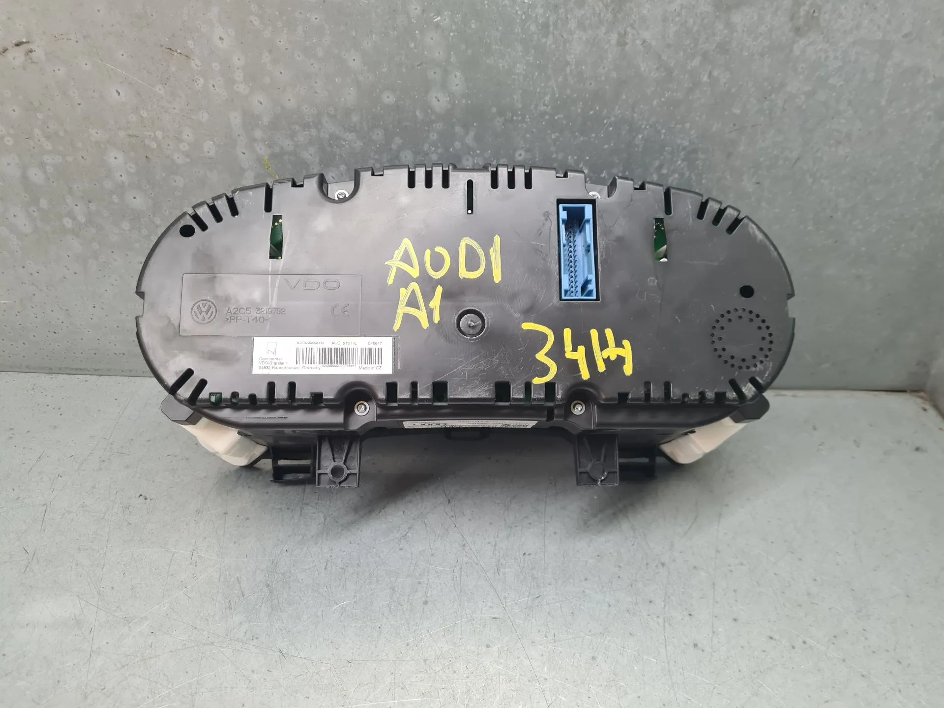 Quadrante / painel de instrumentos AUDI A1 Sportback (8XA, 8XF) Imagem-4