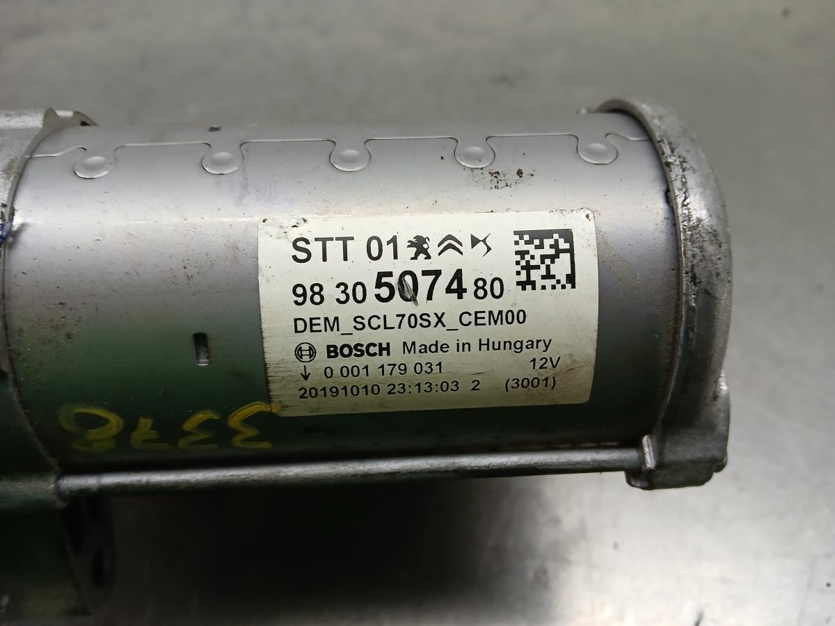 Motor de arranque PEUGEOT 308 II Imagem-3