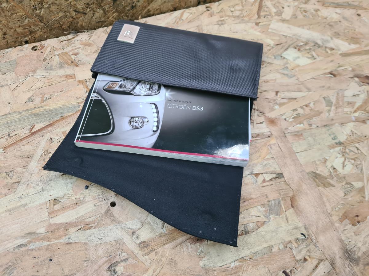 Bolsa com manual de utilizador do veículo CITROËN DS3