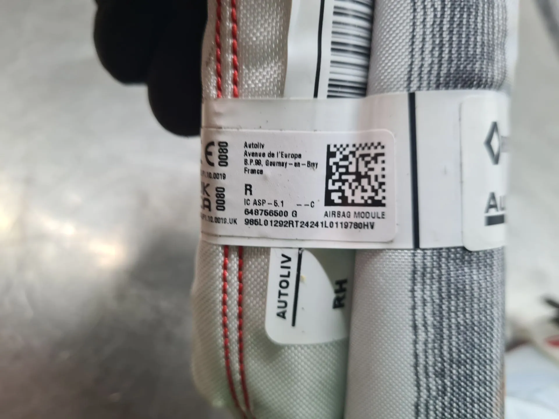 Airbag cortina direito DACIA Sandero III Imagem-2