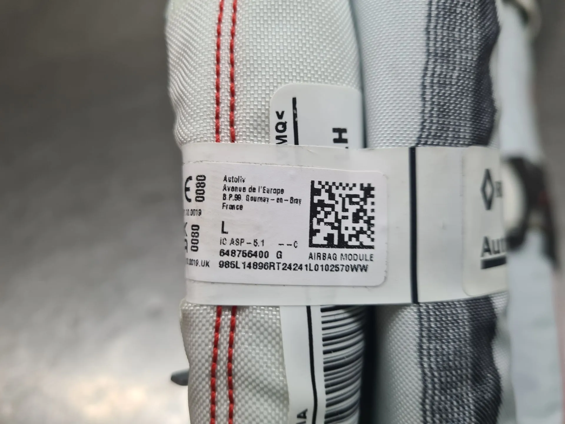 Airbag cortina esquerdo DACIA Sandero III Imagem-2