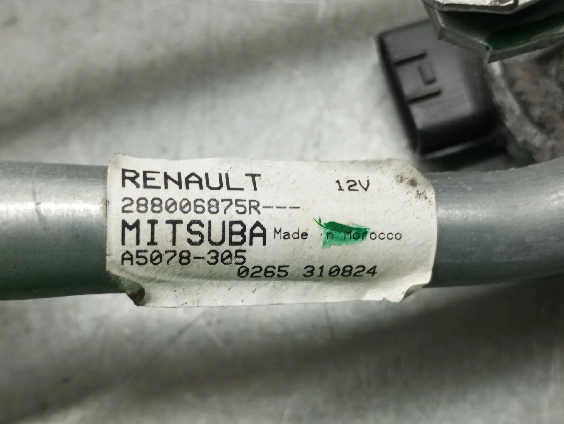 Motor limpa vidros frente DACIA Sandero III Imagem-2