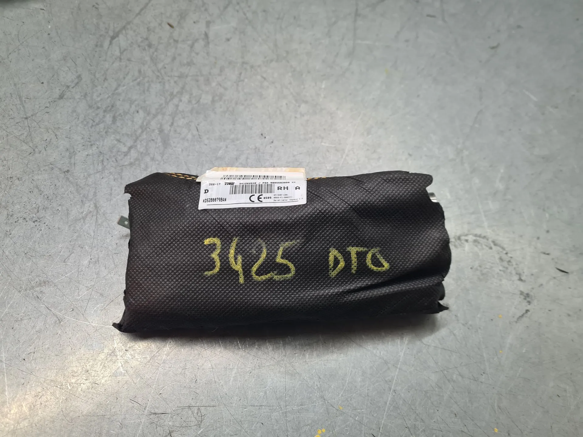 Right Seat Airbag PEUGEOT 308 II