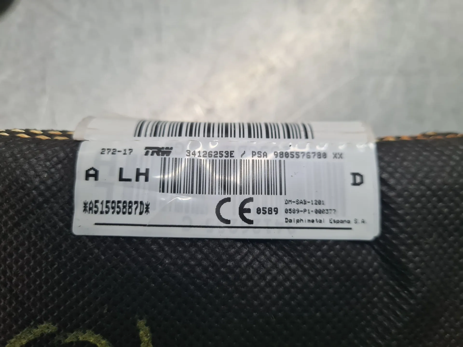 Airbag Sinistro PEUGEOT 308 II Imagem-3