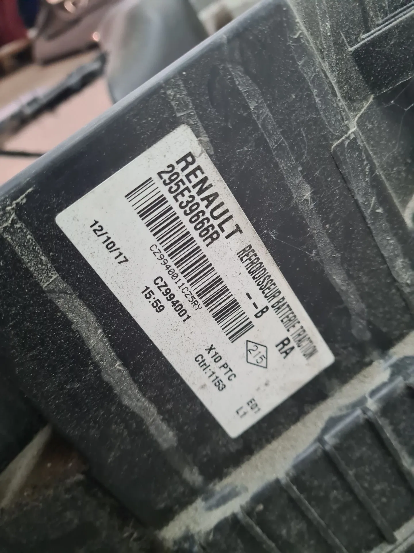 Radiador de aceite RENAULT Zoe (BFM_) Imagem-9