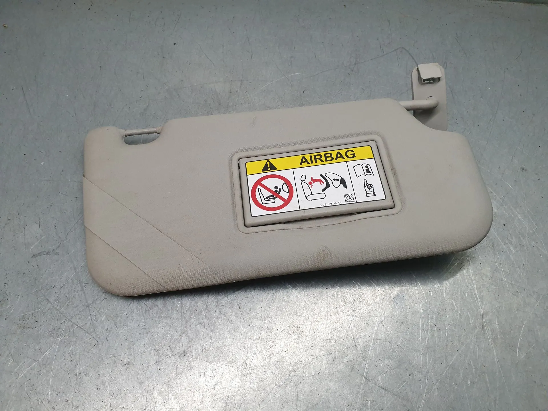 Right Sun Visor FORD Fiesta VI (CB1, CCN) Imagem-1