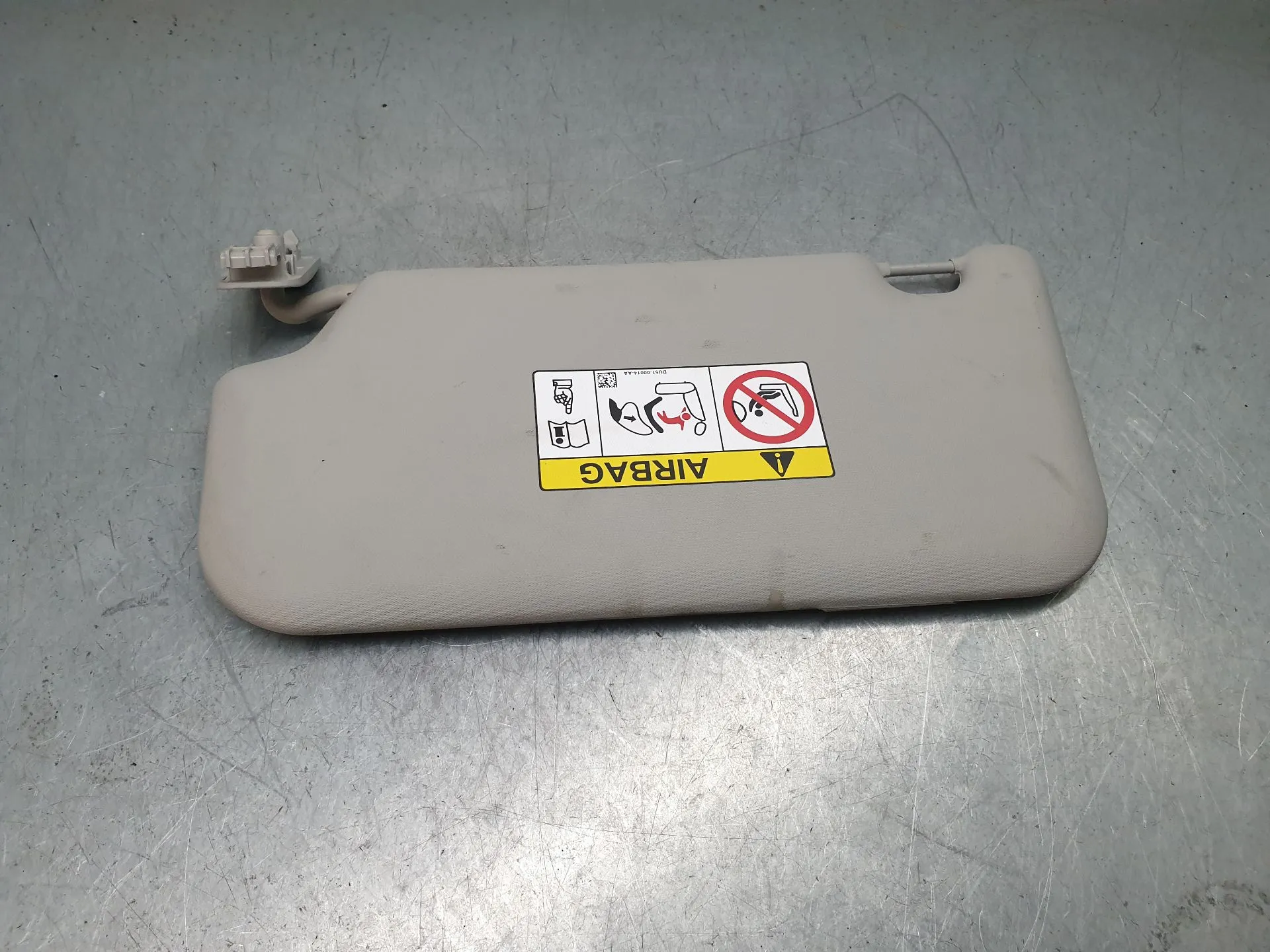 Right Sun Visor FORD Fiesta VI (CB1, CCN) Imagem-2