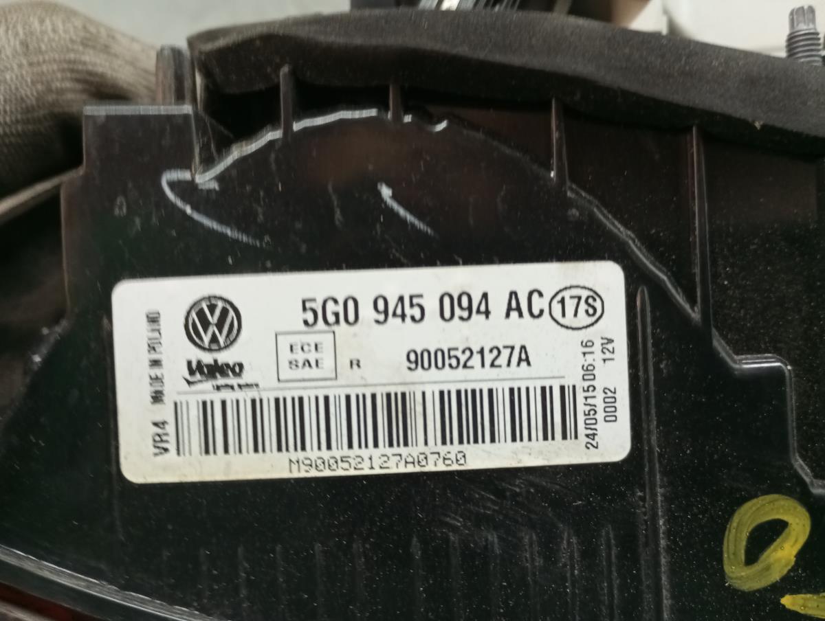 Fanale Destro Baule VOLKSWAGEN Golf VII (5G1, BQ1, BE1, BE2) Imagem-4