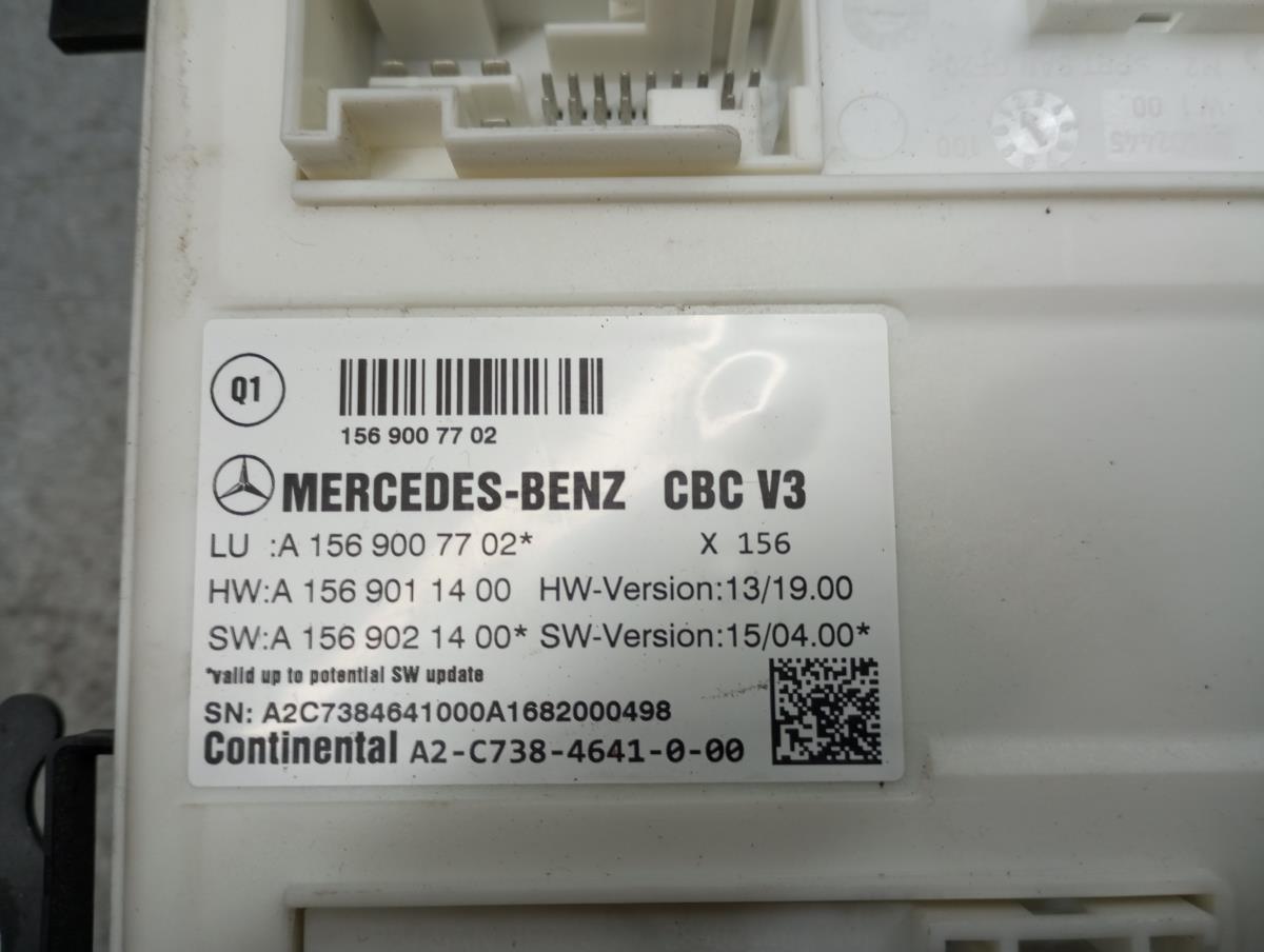 Módulo confort MERCEDES-BENZ Classe A (W176) Imagem-2