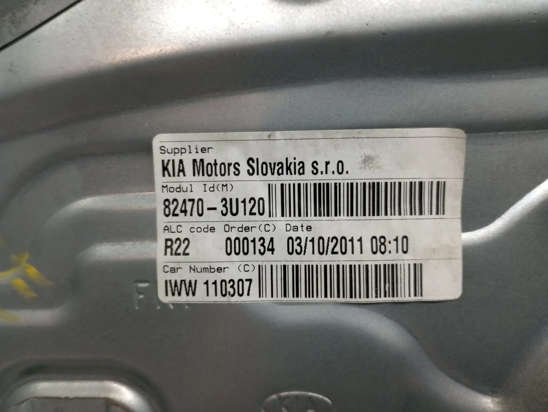 Lève-vitre avant gauche KIA Sportage (SL) Imagem-4