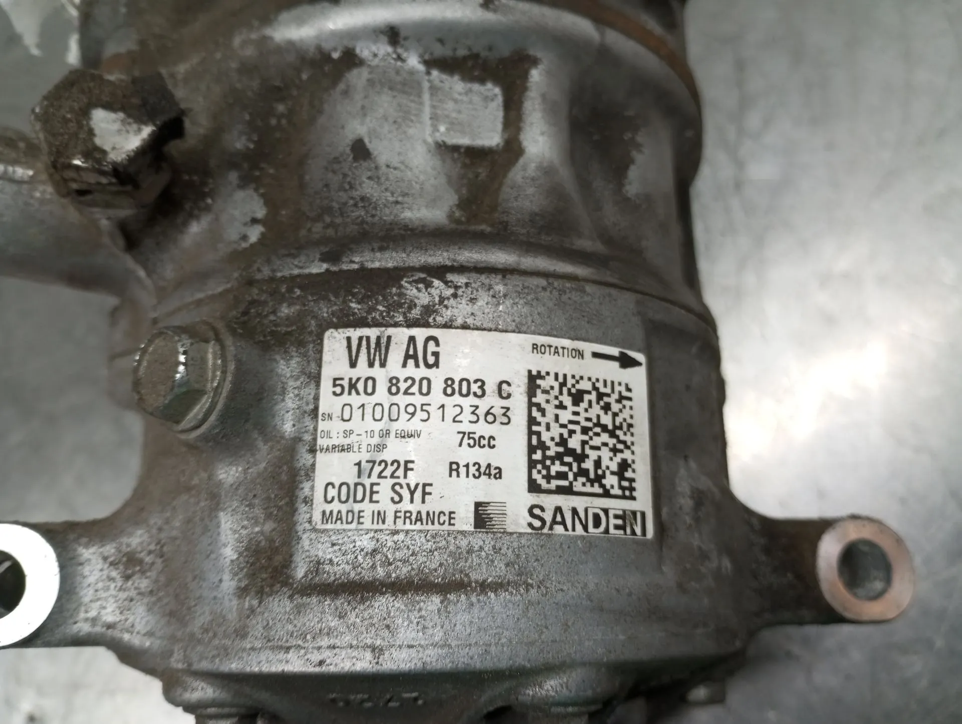 Compressore A/C SEAT Ibiza IV (6J5, 6P1) Imagem-3