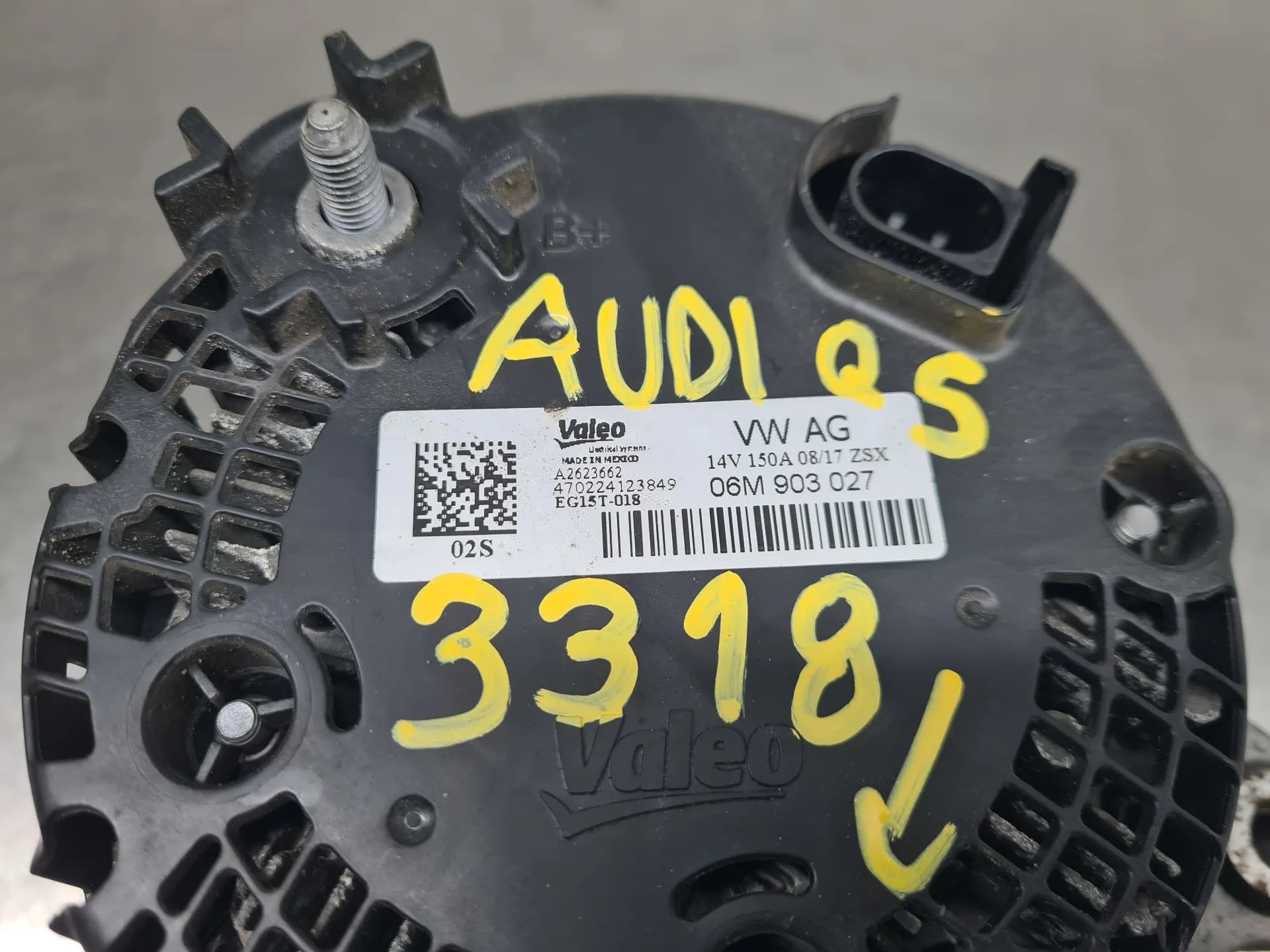 Alternador AUDI Q5 (FYB, FYG) Imagem-6