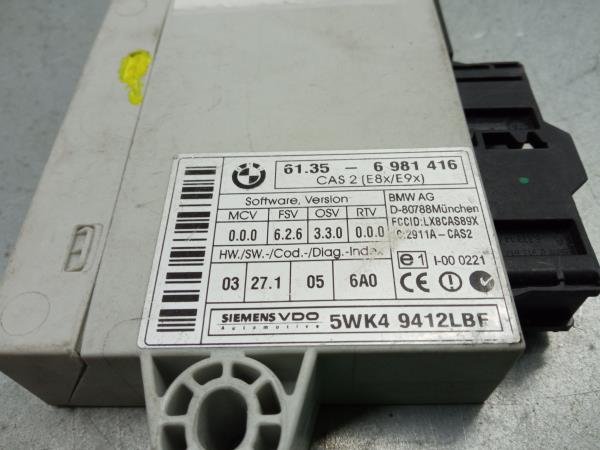 Comfort Unit Module BMW 5 (E60) Imagem-2