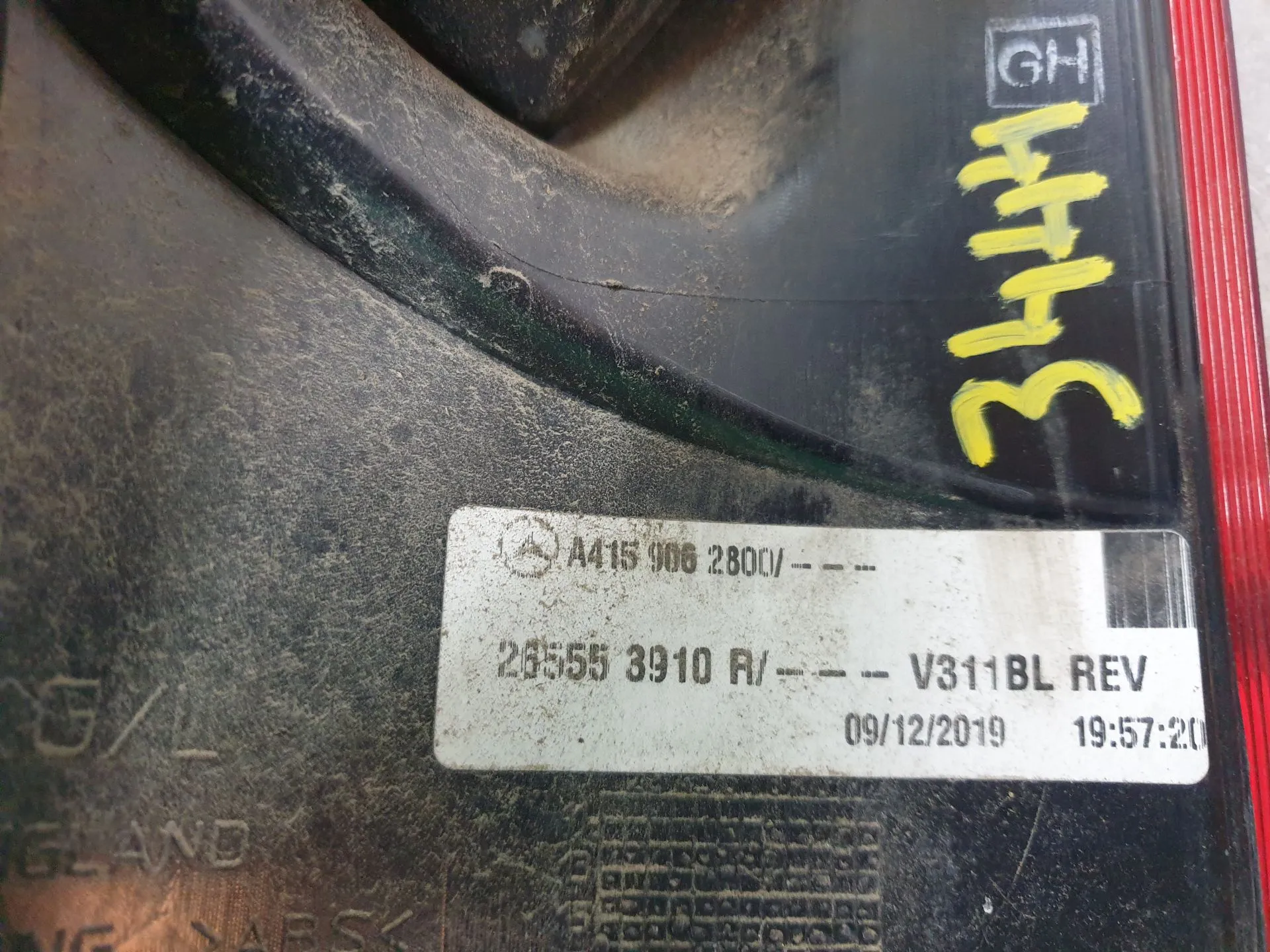 Feu arrière Gauche MERCEDES-BENZ Citan (415) Imagem-4