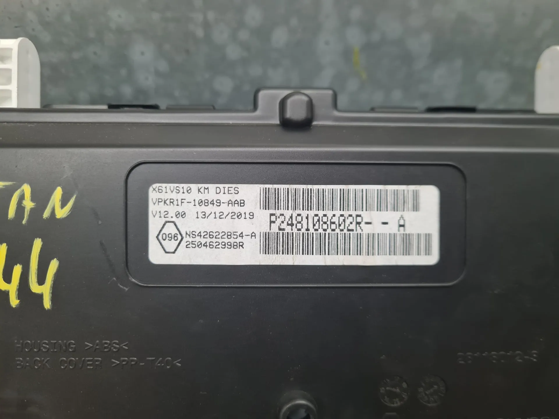 Instrument cluster MERCEDES-BENZ Citan (415) Imagem-5