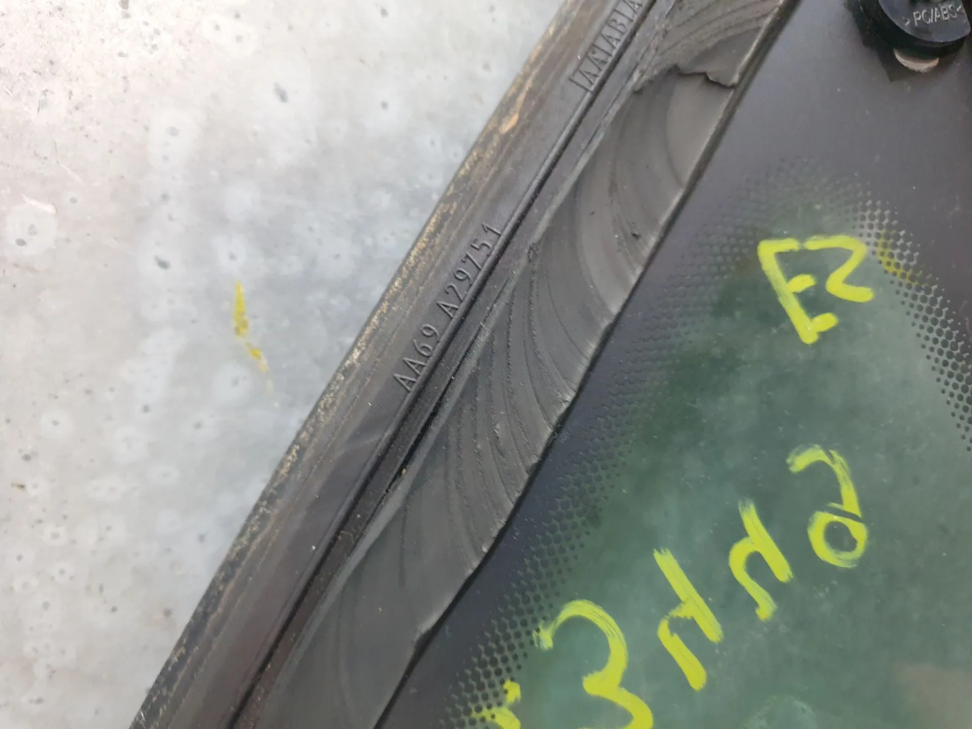 Left rear quarter glass FORD Fiesta VI (CB1, CCN) Imagem-2