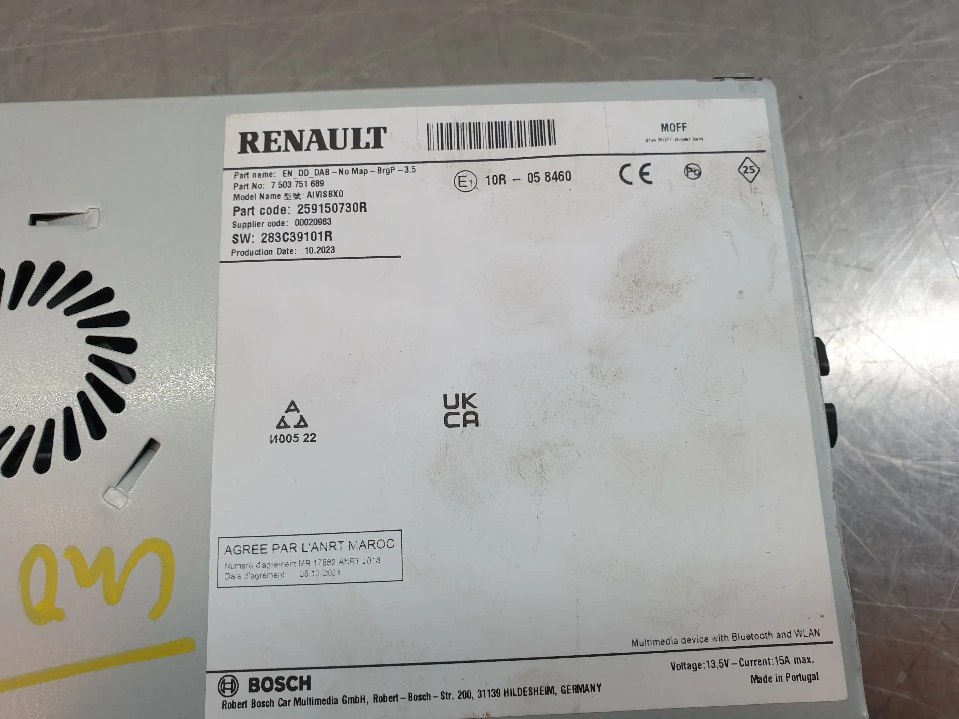 Radio / Autoradio RENAULT Clio V (BF_) Imagem-5