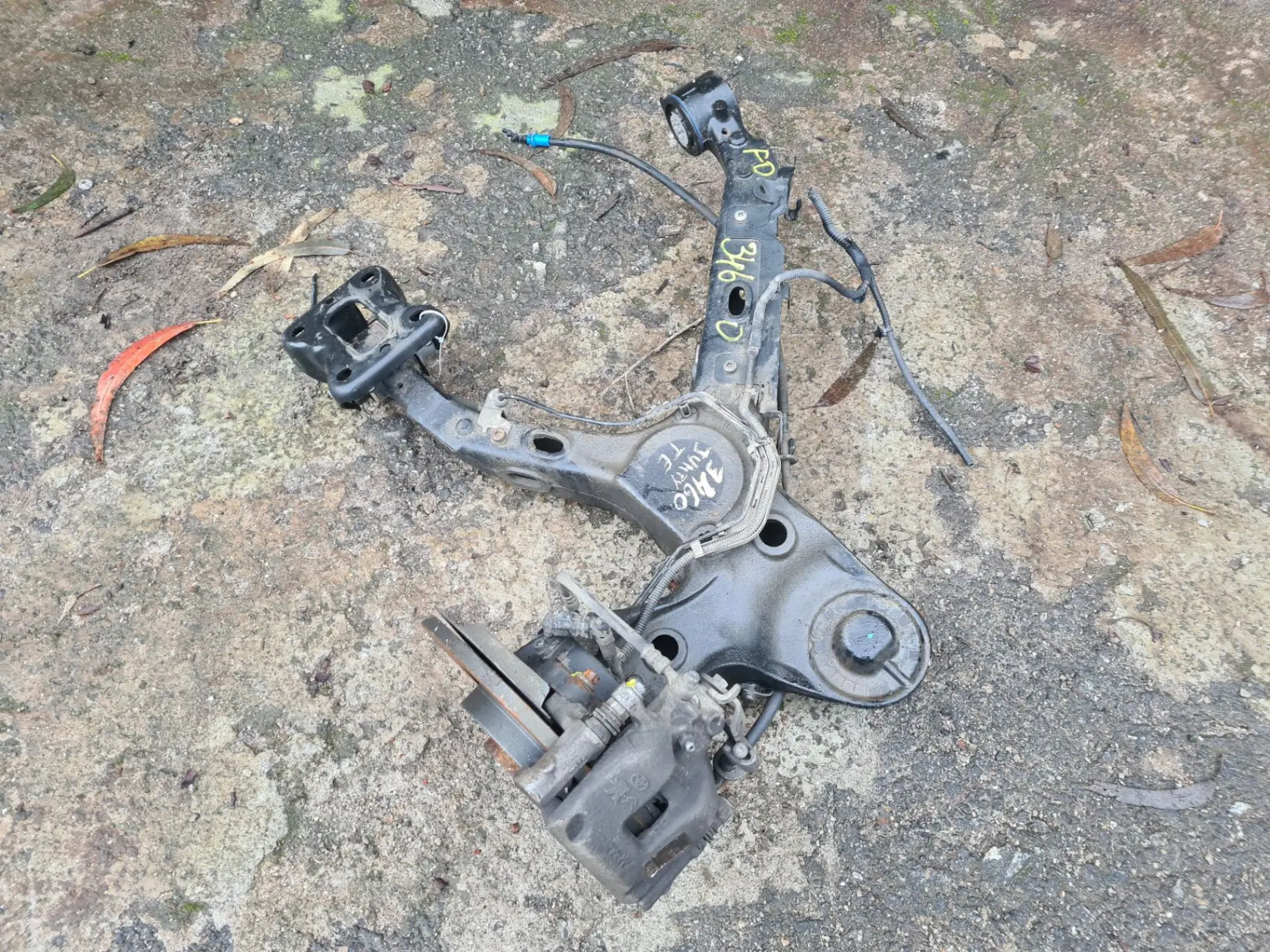 Fusée arrière gauche CITROËN Jumpy III Imagem-2