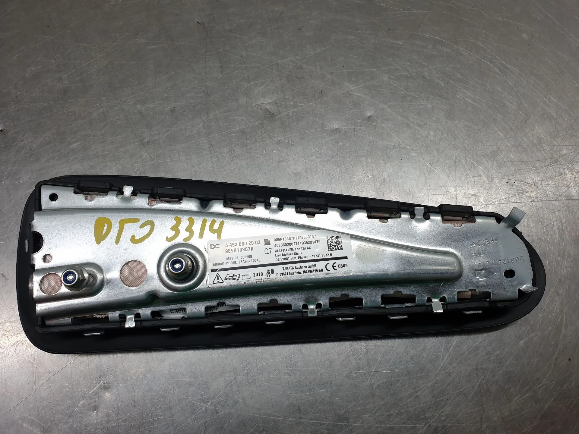 Airbag banco direito RENAULT Twingo III (BCM_) Imagem-1