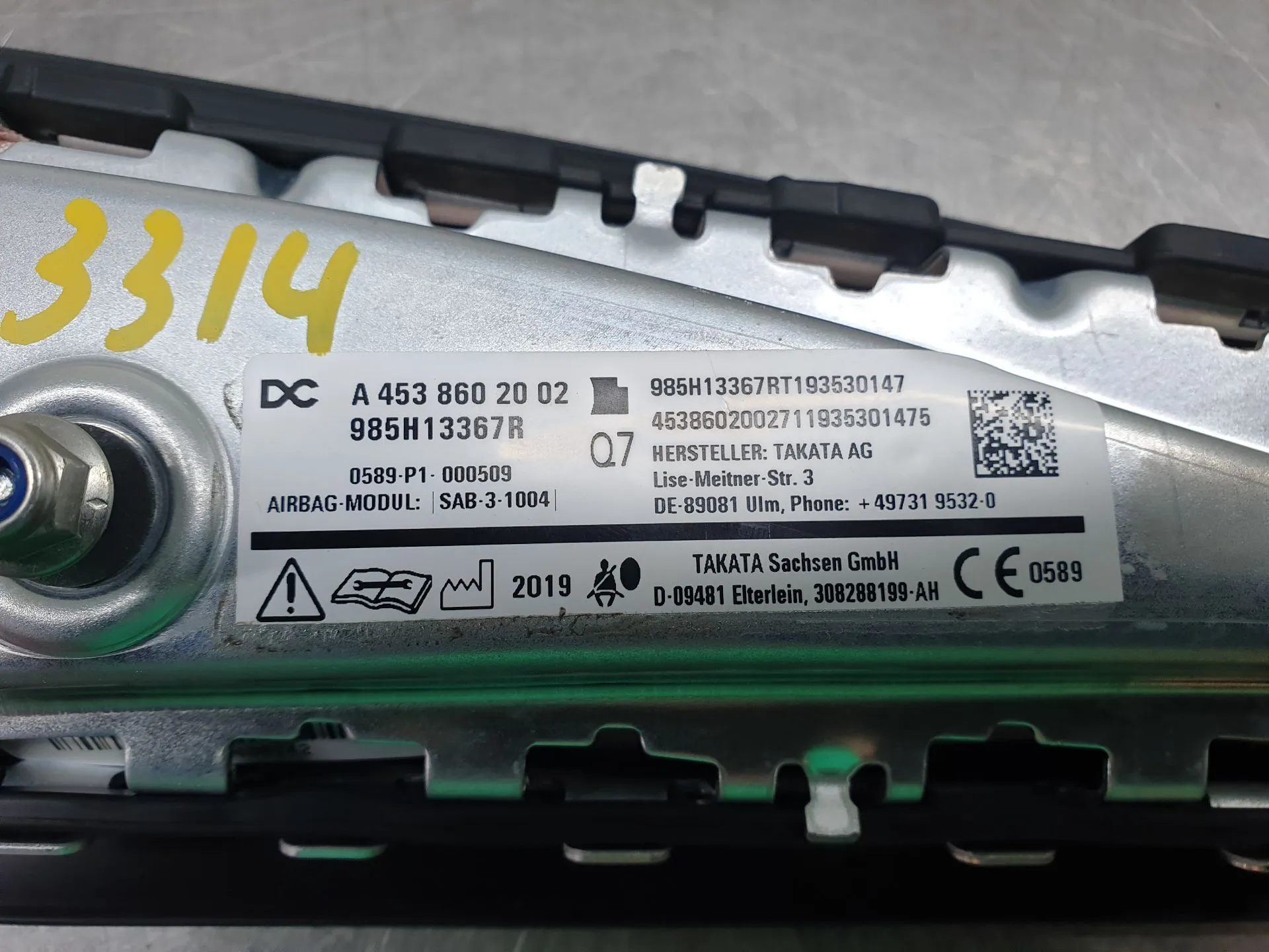 Airbag banco direito RENAULT Twingo III (BCM_) Imagem-2